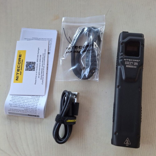 Nitecore EDC27UHi flashlight new in box