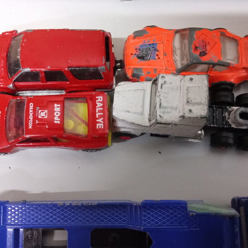 Majorette vintage toy cars and truck used