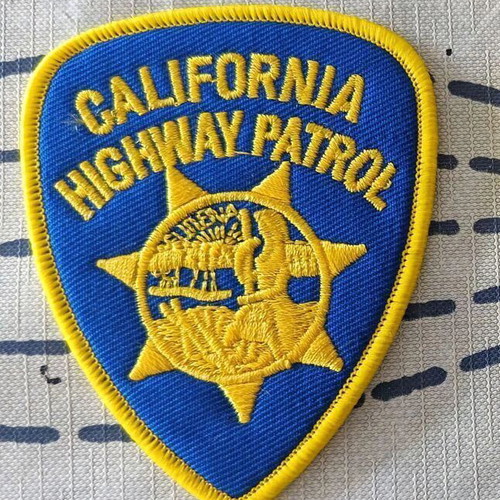 Embroidered police patches new, set of 3 from USA, Italy & France