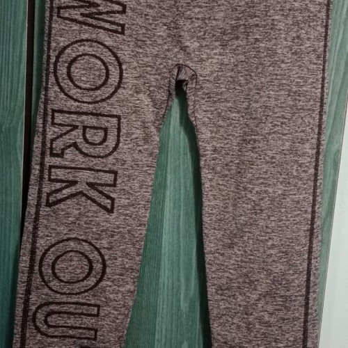 Leggings new, size S 36 8, gray