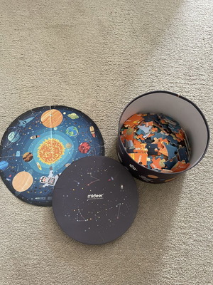 MiDeer Educational Puzzle 150 Pieces Like New, Space Theme