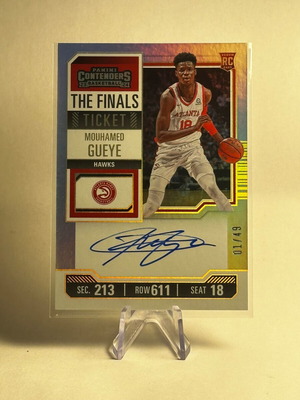 Panini Contenders Basketball Card 2023-24 Mouhamed Gurye RC with autograph, new