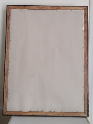 Vintage Scandecor Why? κάδρο μεταχειρισμένο σαν καινούργιο