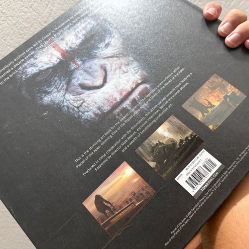 Dawn of the Planet of the Apes Art of the Films book used
