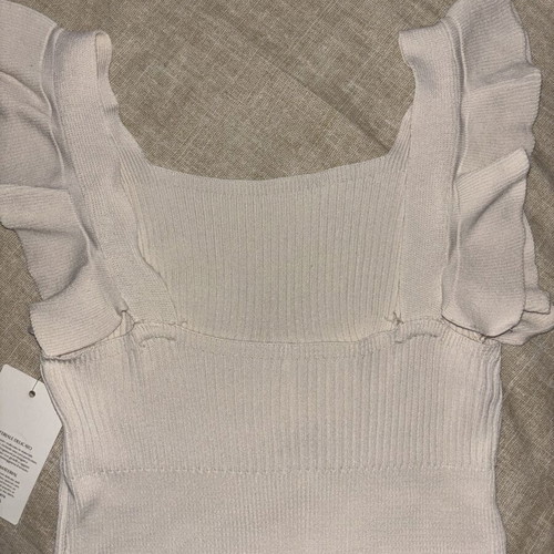 Lavagals crop top new, beige, one size