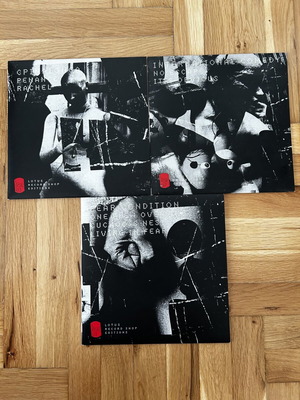 Cpinalonga, International Comedy, Fear Condition 7" vinyl lot like new
