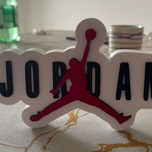 Jordan 3D Printed Table Logo New