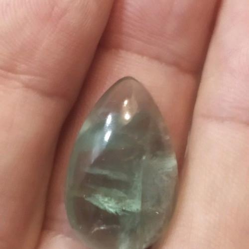 Fluorite Tear-Shaped 33ct New