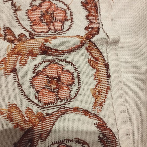 Handmade embroidery like new 47.5×47.5