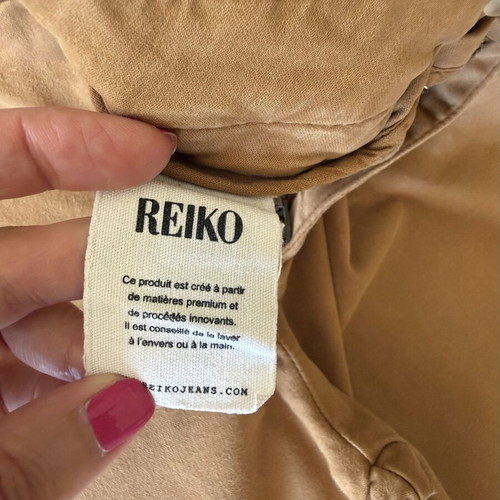 Reiko women's skinny pants like new, camel color