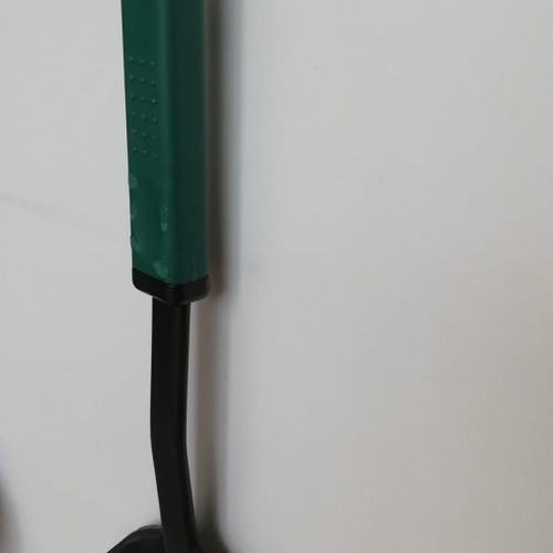 Set of 6 used serving utensils with hanging rail