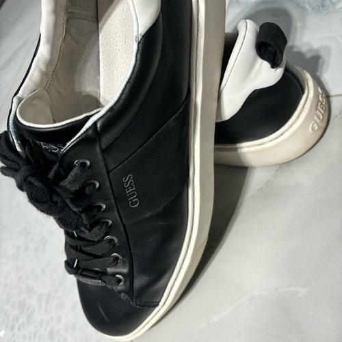 Guess casual shoes like new, black and white, size 45