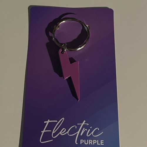 Keychain new, purple