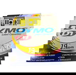  Ταινία για ετικετογράφο 19mm (Μαύρη γραφή σε Κίτρινο φόντο)