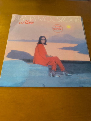 Nana Mouskouri Alone vinyl record used, pop