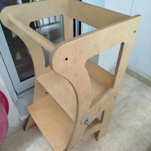 Learning Tower Handmade, Like New, Plywood Convertible Desk