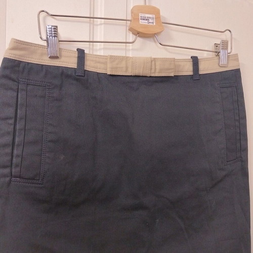 Henry Cottons cotton skirt like new, beige and blue, size XXL
