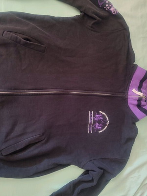 Zippered jacket used, size M