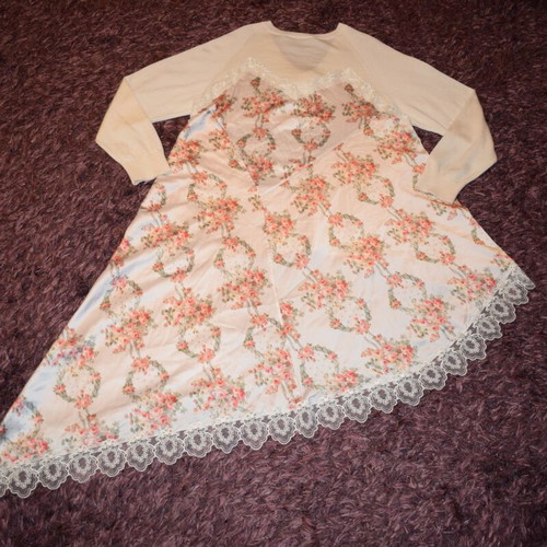 Simone Rocha top asymmetrical, like new, silk/wool, size M