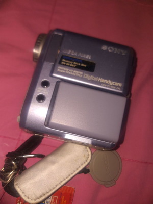 Sony PC105E small cassette video camera like new