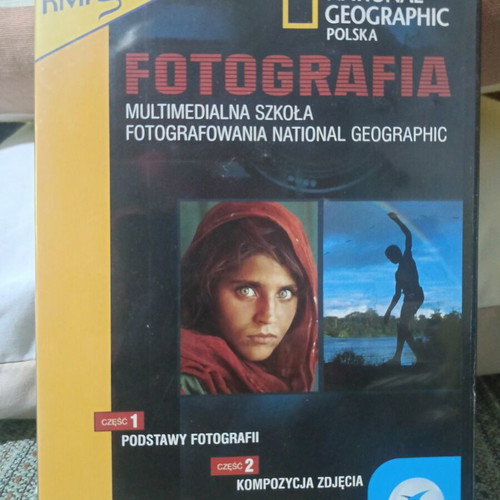 National Geographic Polska Photography DVD like new, Polish language