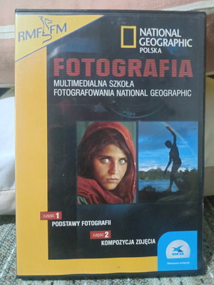 National Geographic Polska Photography DVD like new, Polish language
