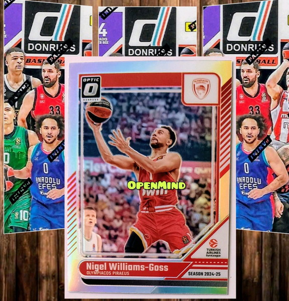 OPTIC HOLO PRIZM - WILLIAM-GOSS - OLYMPIACOS - DONRUSS EUROLEAGUE 2024-25