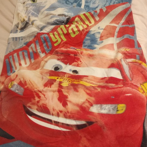 McQueen Disney Cars large children's beach towel, cotton