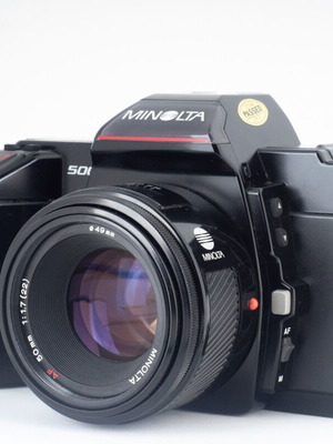 Minolta 5000 AF με φακό Minolta AF 50mm f/1.7 μεταχειρισμένη