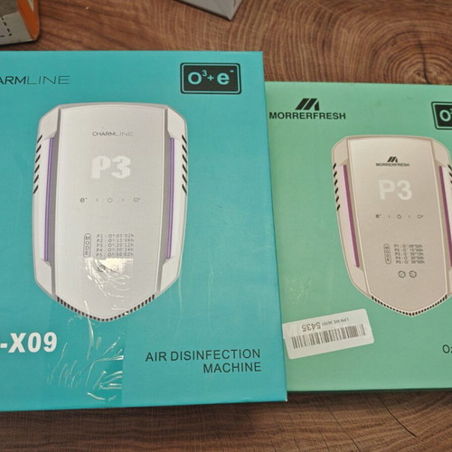Compact air refresher with ozone and negative ion function, new