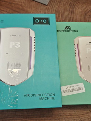 Compact air refresher with ozone and negative ion function, new