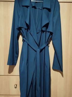 Pink Woman thin outerwear like new, petrol color, size M