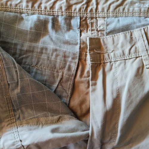 Blend men's pants size 32/33 beige new, wide fit