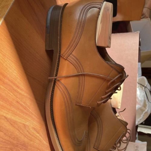 Bally men's casual shoes new, size 43.5, brown