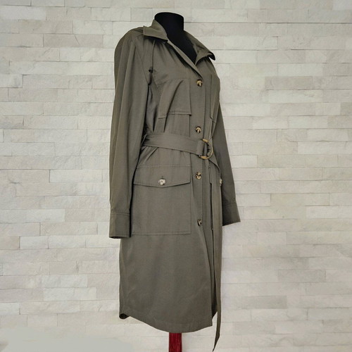Caroll Niva Parka Jacket new, size 36/S, green