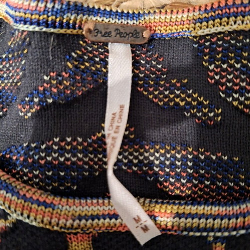Free People women's dress like new, multicolor, size M