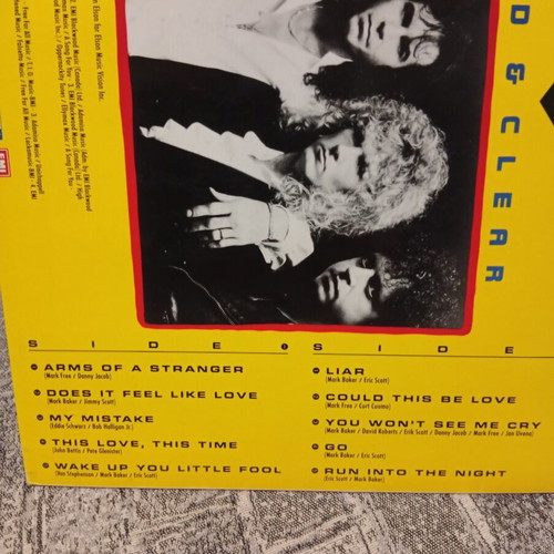 Signal Loud & Clear vinyl record like new, rock