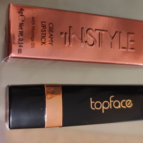 Topface lipstick creamy coral color new