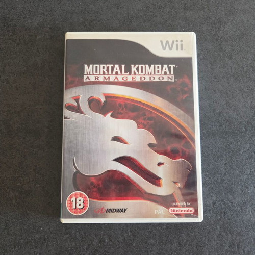 Mortal Kombat Armageddon Nintendo Wii game used, English version