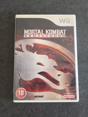Mortal Kombat Armageddon Nintendo Wii game used, English version