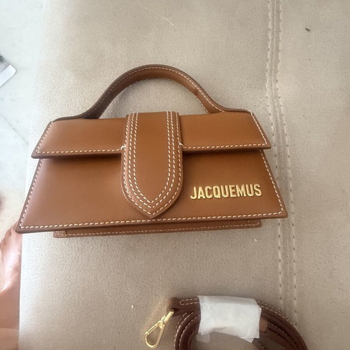 Jacquemus Le Bambino handbag new, tan