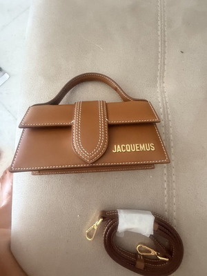 Jacquemus Le Bambino handbag new, tan