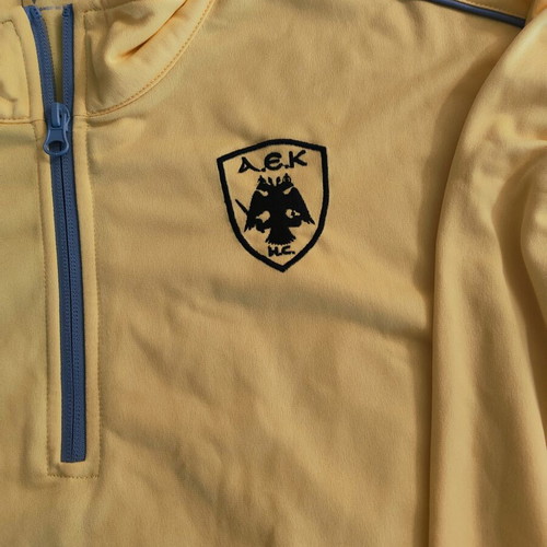 AEK H.C. handball training quarter-zip shirt Macron XXL