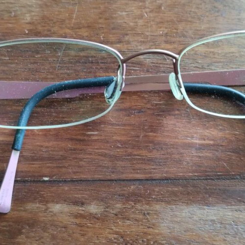 Lindberg kids glasses like new, pink and silver, for ages 2-4