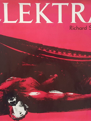 Elektra vinyl record used with booklet