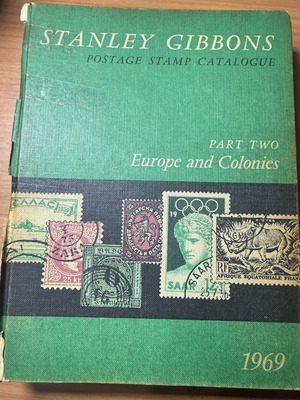 Stanley Gibbons 1969 Part II κατάλογος γραμματοσήμων της Ευρώπης και των αποικιών, 59η έκδοση