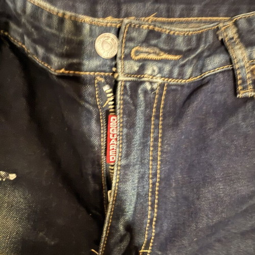 Dsquared2 Distressed Paint Splatter Jeans like new, size 30