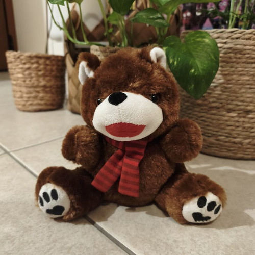 Argoodaki plush bear small size like new Goodys