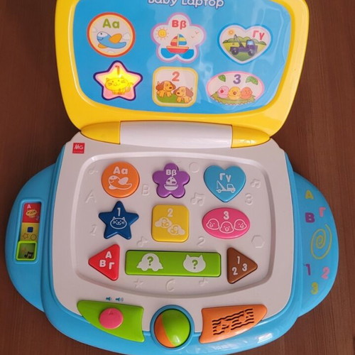 Baby laptop MG Toys like new with educational activities