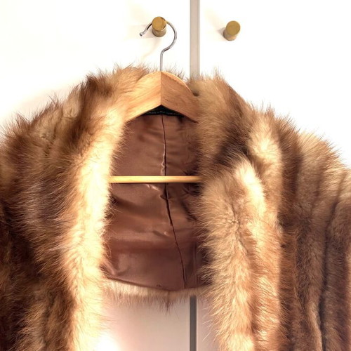 Mink Etol used, brown beige